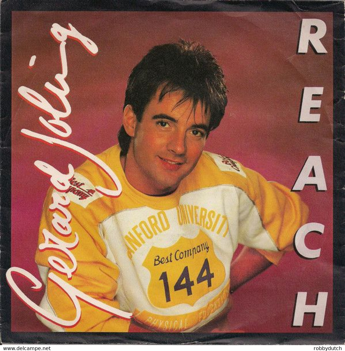 * 7" * GERARD JOLING - REACH (1986) - Disco, Pop