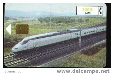 SPAIN  Tren AVE, Bahn, Train High Speed - Trains