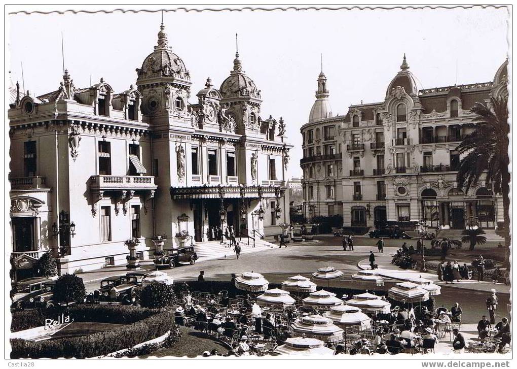 CPSM MONACO Le Casino Et L'hôtel De Paris - Hôtels