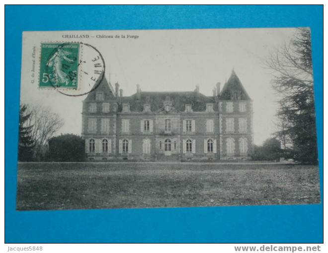 53) Chailland - Chateau De La Forge -  -  Tres Belle Carte - Chailland