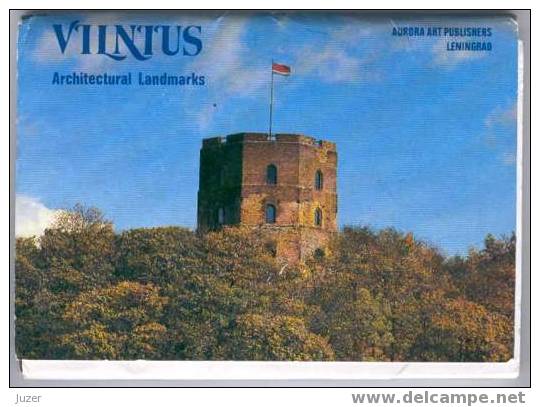 Lithuania: Vilnius. 16 Different Russian Postcards (2) - Lithuania