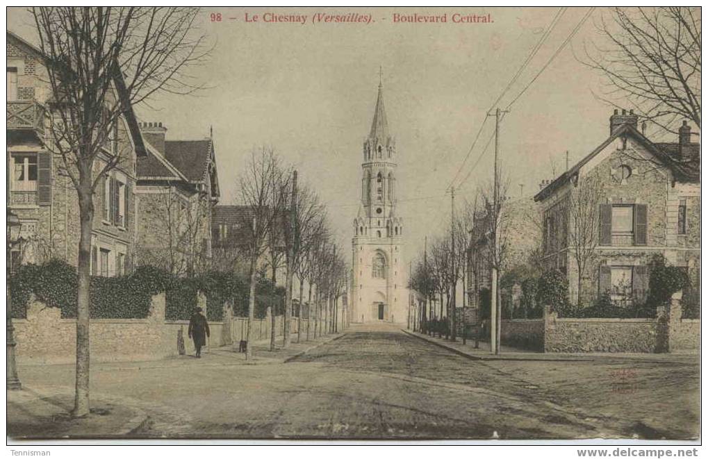 LE CHESNAY  Boulevard Central - Le Chesnay