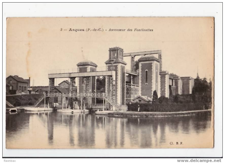 CPA---62-----ARQUES---ASCENSEUR Des FONTINETTES - Arques