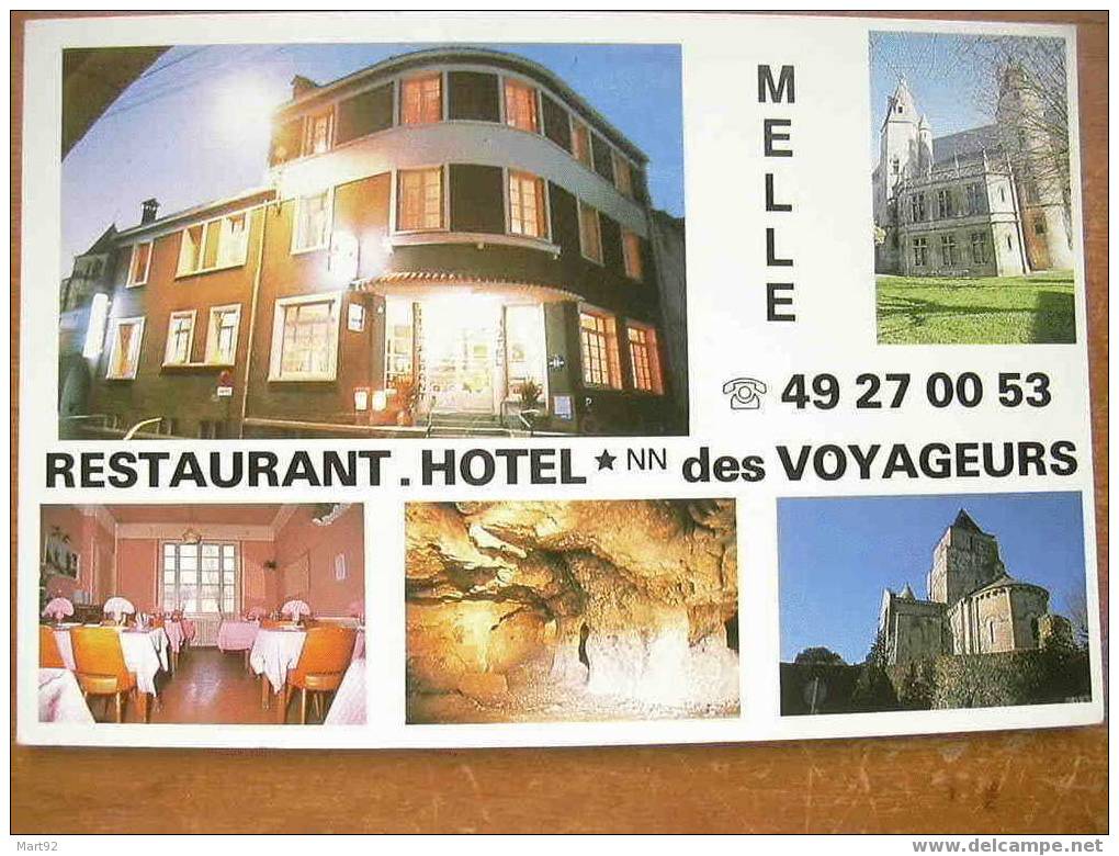 79 MELLE HOTEL DES VOYAGEURS - Melle