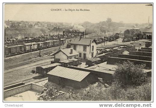 Chagny - Le Dépôt Des Machines - Chagny