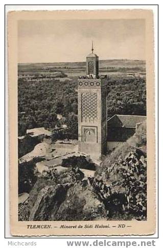 CPA ALGERIE - Tlemcen - Minaret De Sidi Haloui - Tlemcen