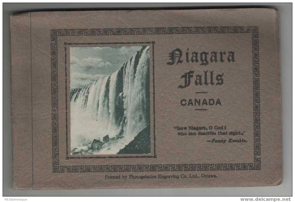 Niagara Falls - Canada - Book With 24 Pictures In Postcard Format From Niagara Waterfalls - Niagarafälle