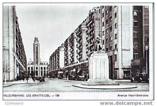 Villeurbanne - Les Grattes Ciel - Avenue Henri Barbusse - Villeurbanne