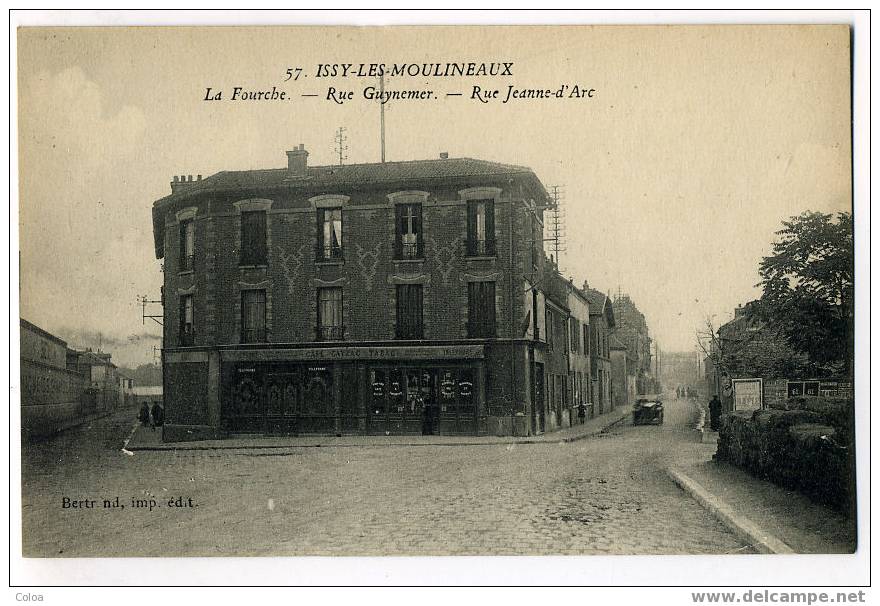Issy Les Moulineaux La Fourche Rue Guynemer Rue Jeanne D'Arc - Issy Les Moulineaux