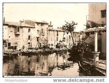 Carte De Martigues (la Venise Provenciale  Le Brescon) - Martigues