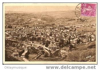 Carte De Figeac (vue Générale) - Figeac