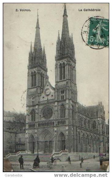 CPA De VOIRON - La Cathédrale. - Voiron