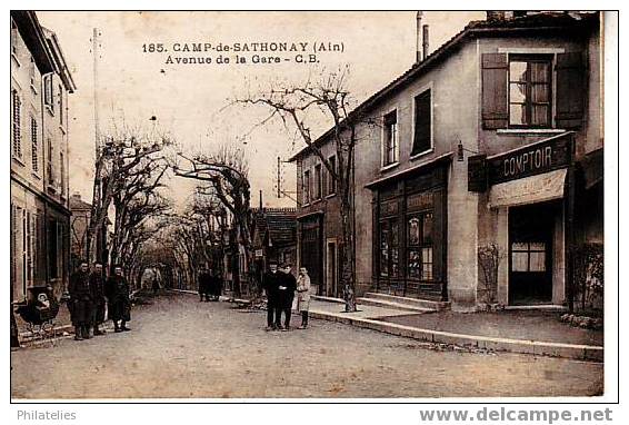 Camp De Sathonay  Av De La Gare 1917 - Ars-sur-Formans