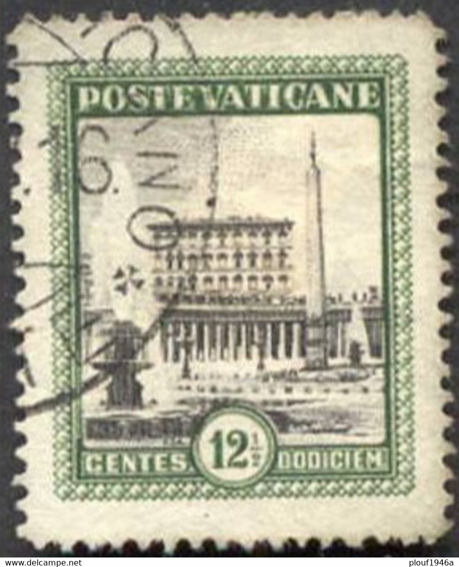 Pays : 495 (Vatican (Cité Du))  Yvert Et Tellier N° :    46 (o) - Oblitérés