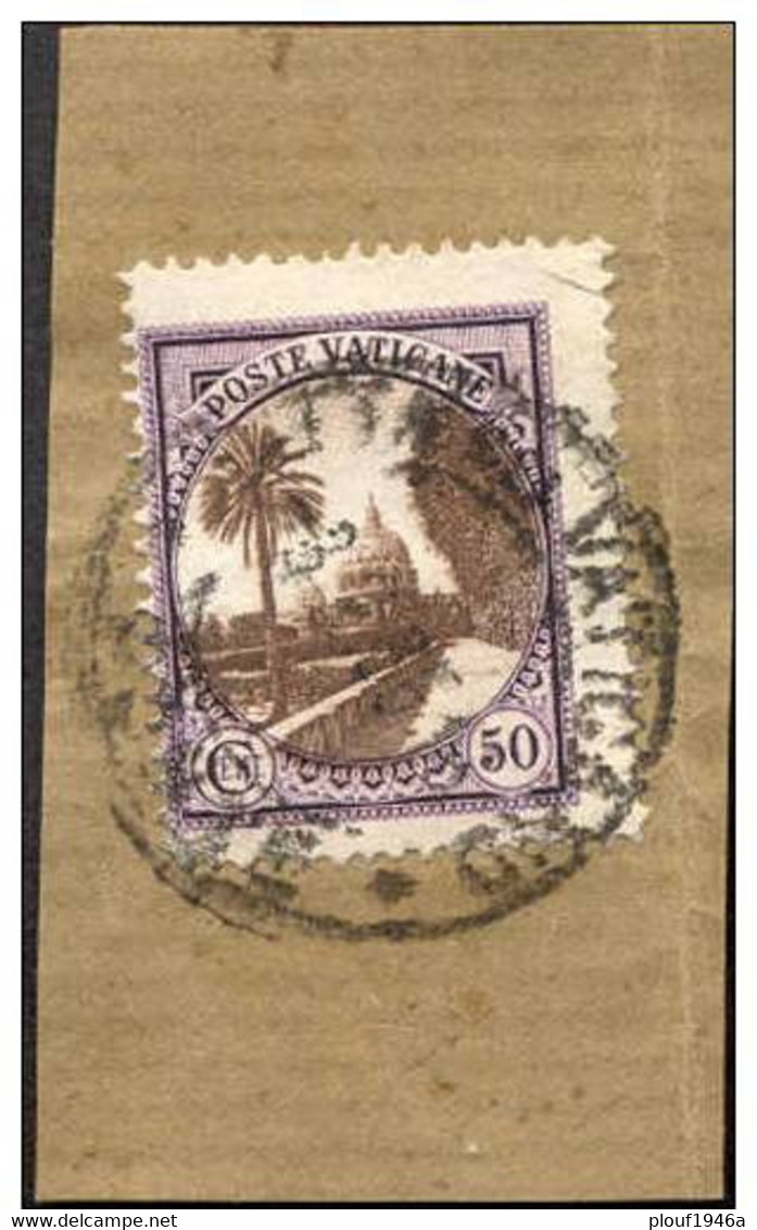 Pays : 495 (Vatican (Cité Du))  Yvert Et Tellier N° :    50 (o) - Used Stamps