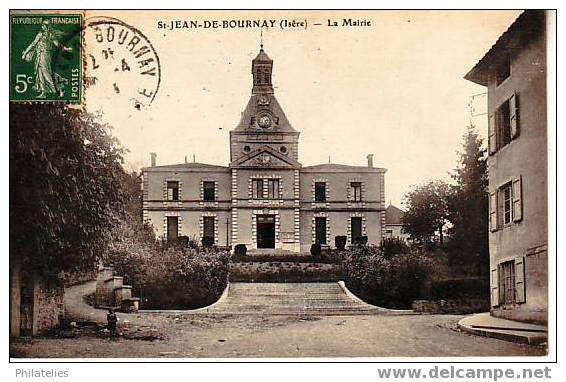 St Jean De Bournay  La Mairie - Saint-Jean-de-Bournay