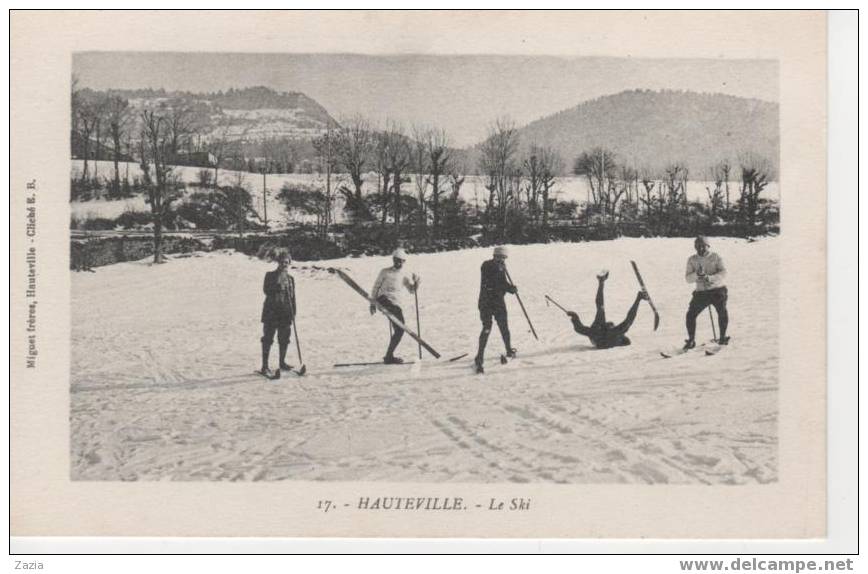 01.019/ HAUTEVILLE - Le Ski - Hauteville-Lompnes