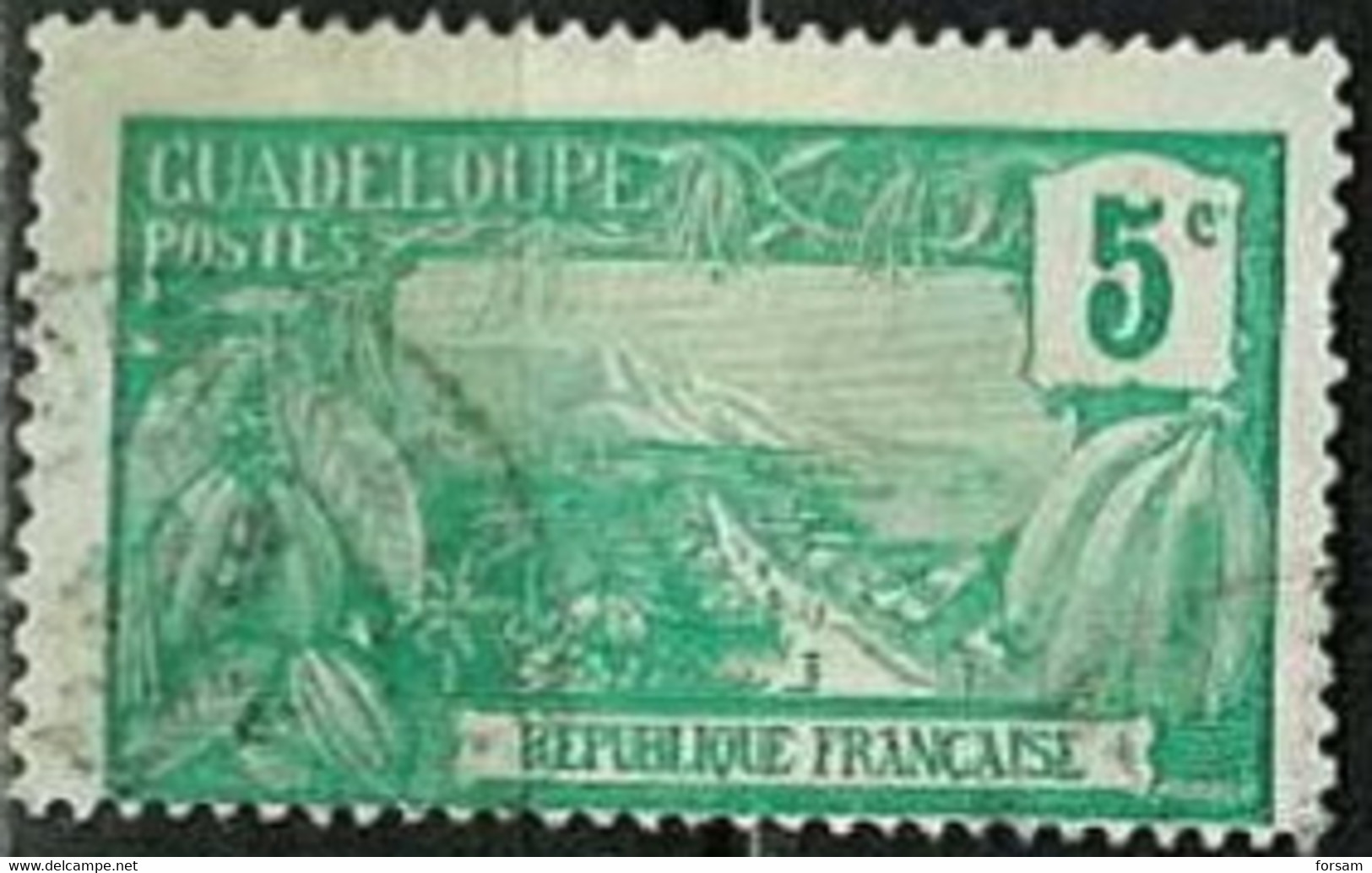 GUADELOUPE..1905..Michel # 55...used. - Usados