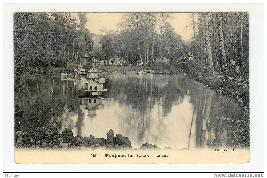 Pougues Les Eaux: Le Lac (06-5845) - Pougues Les Eaux
