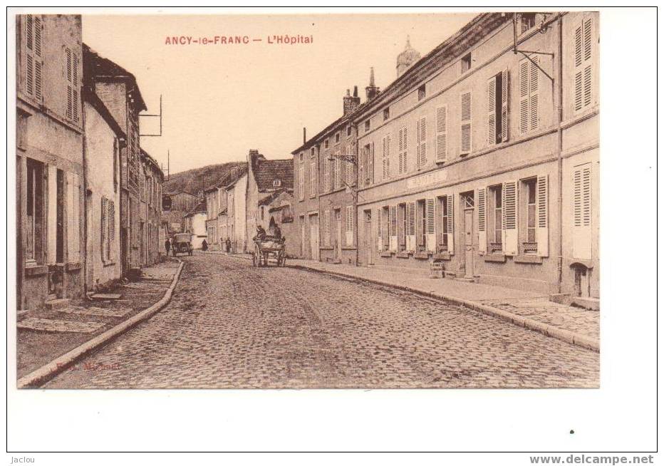 ANCY LE FRANC L'HOPITAL Ref56 - Ancy Le Franc