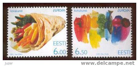 Estonia 2005. Europa CEPT, Gastronomy - 2005