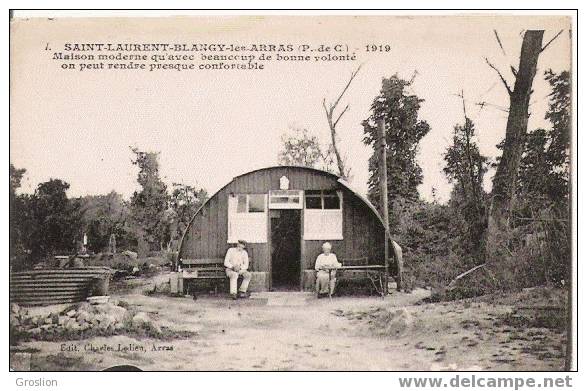 ST LAURENT BLANGY LES ARRAS 7 P DE C 1919 MAISON MODERNE QU'AVEC BEAUCOUP DE VOLONTE  ON PEUT RENDRE PRESQUE CONFORTABLE - Saint Laurent Blangy