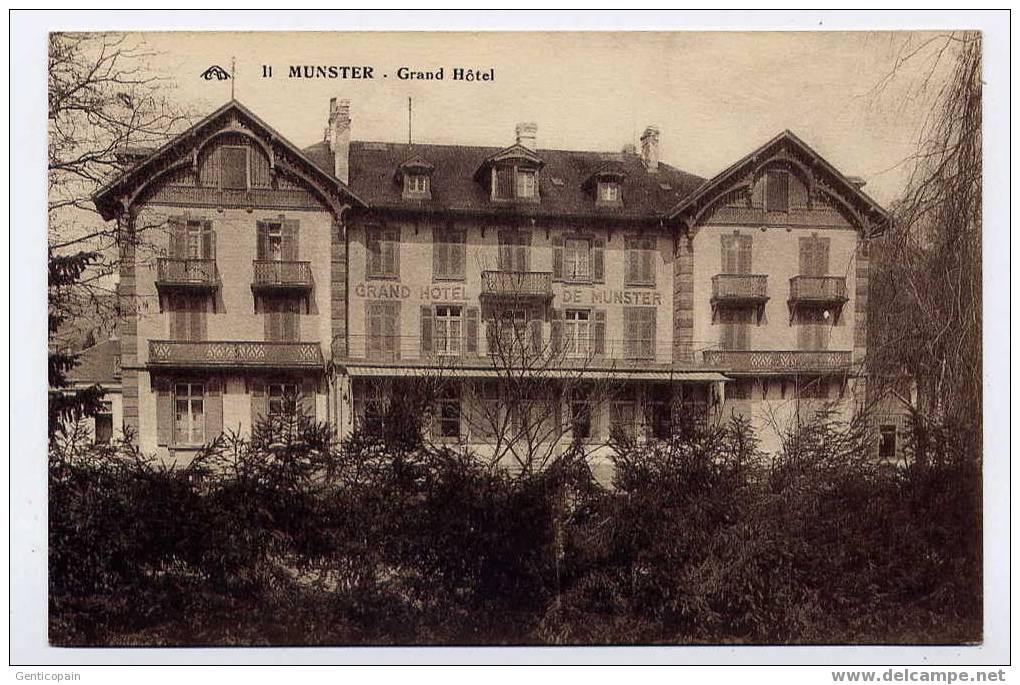 H84 - MUNSTER - Grand Hôtel - Munster