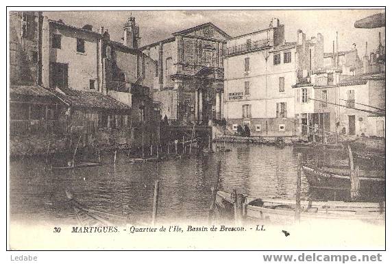 5395-MARTIGUES, Quartier De L'Ile, Bassin De Brescon - Martigues