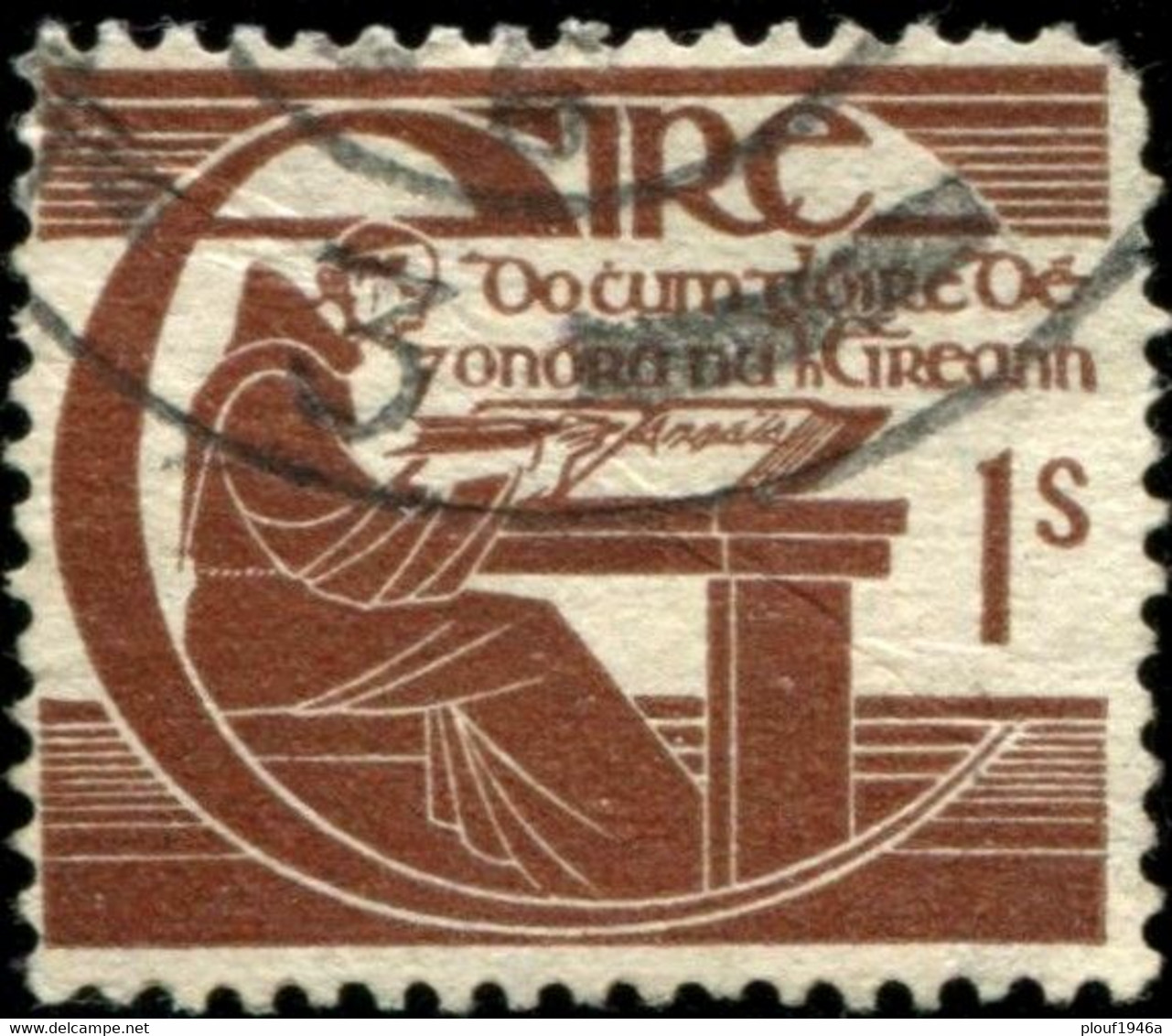 Pays : 242,2  (Irlande : Etat Indépendant)  Yvert Et Tellier N° :  100 (o) - Used Stamps