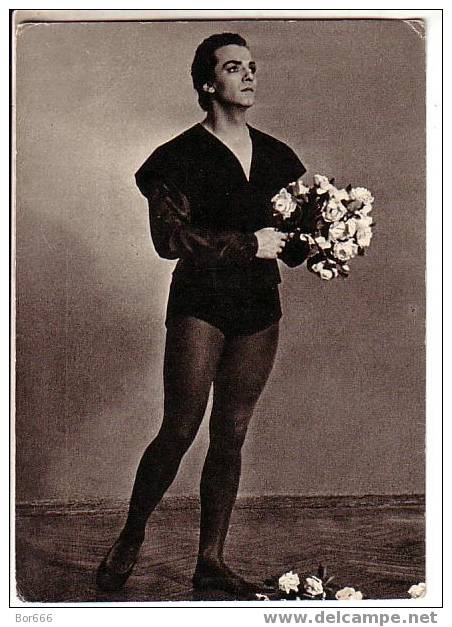 OLD RUSSIA / USSR POSTCARD 1965 - Ballet Dancer ZHDANOV - Danse