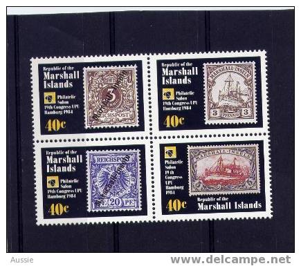 Marshall Islands Yvertn° 51-54 *** MNH UPU - Islas Marshall