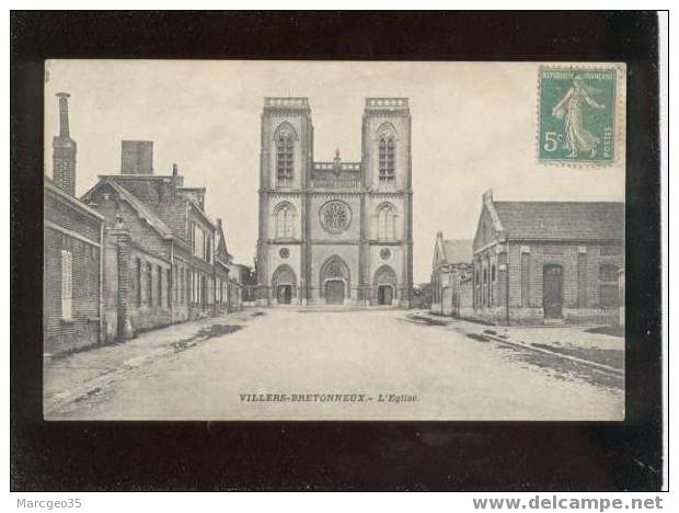 006975 Villers-bretonneux L'église édit.caron  Belle Carte - Villers Bretonneux