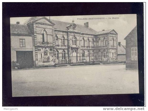 006976 Villers-bretonneux La Mairie édit.caron  Belle Carte - Villers Bretonneux