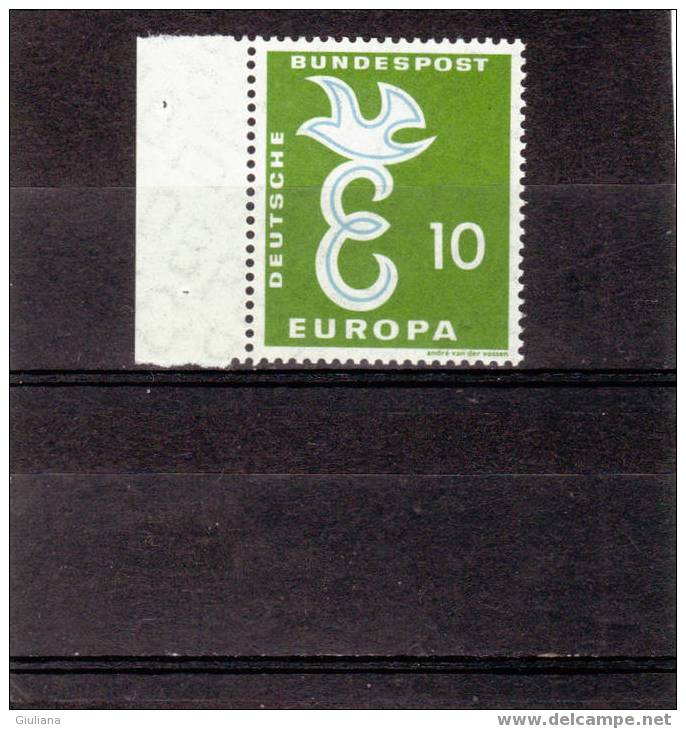 Germania Fed. - N. 164**(YT) Europa Cept  (Catalogo Euro 1.-) - 1958