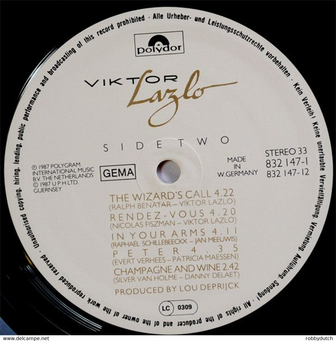 * LP * VIKTOR LAZLO (with A.o. Count Basie, James Ingram & Toots Thielemans) 1987 - Jazz