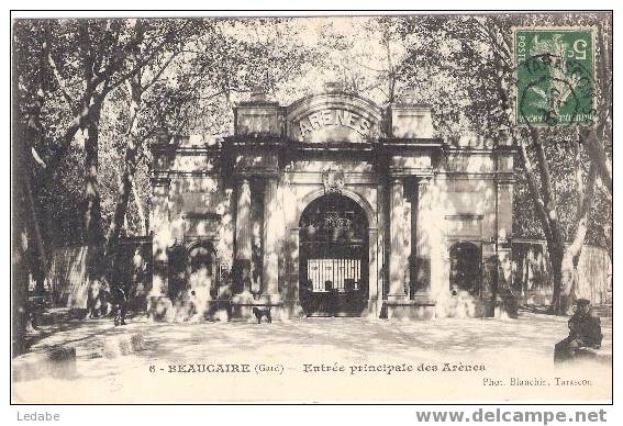 5432-BEAUCAIRE, Entrée Principale Des Arènes - Beaucaire