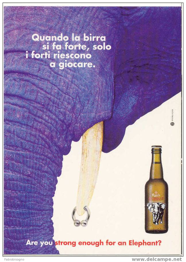 ITALIA - Birra Elephant - Nuova - Elefantes