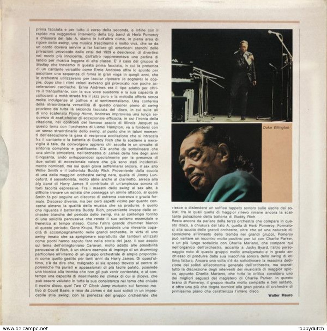 * LP * I GIGANTI DEL JAZZ 27 - ELLINGTON / JAMES / POMEROY / HENDRICKS - Jazz