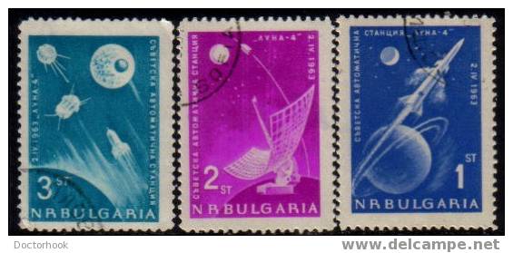 BULGARIA   Scott   #  1278-80  VF USED - Used Stamps