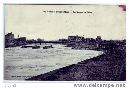 Chauny   . Les Vannes De L'Oise - Chauny