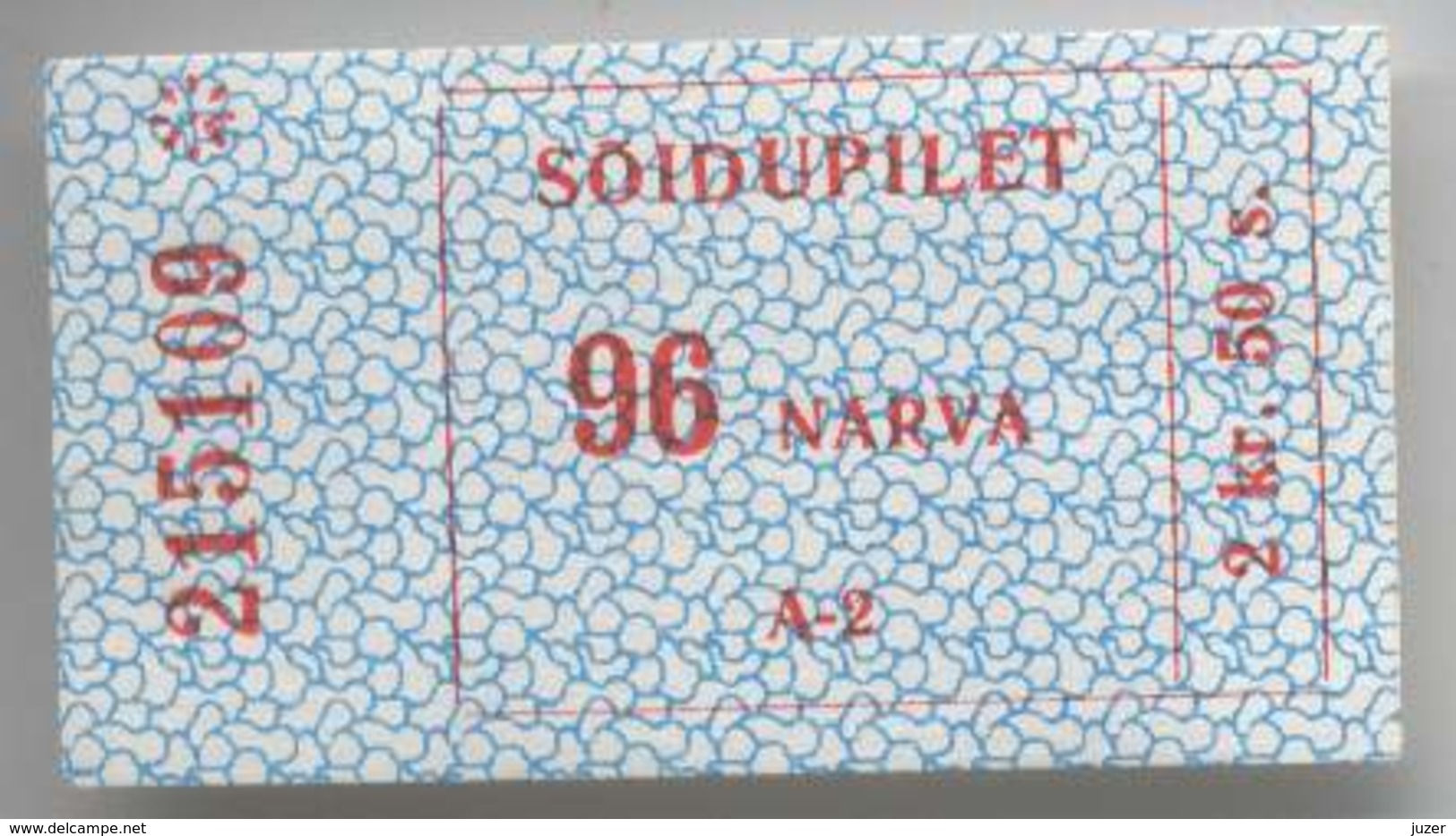 Estonia: One-way Bus Ticket From Narva (7) - Europe