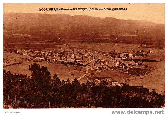 Roquebrune  Vue Generale - Roquebrune-sur-Argens