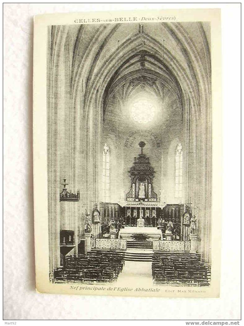 79 CELLES SUR BELLE INTERIEUR EGLISE - Celles-sur-Belle