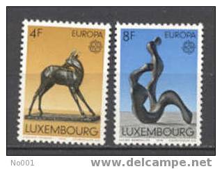 Luxembourg   832/833  * *  TB  Europa  1974 - Ungebraucht
