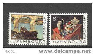 Luxembourg   856/857  * *  TB  Europa  1975 - Unused Stamps
