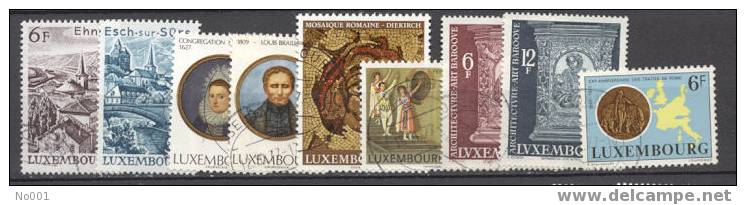 Luxembourg   897/904 Et 906  Ob   TB - Used Stamps