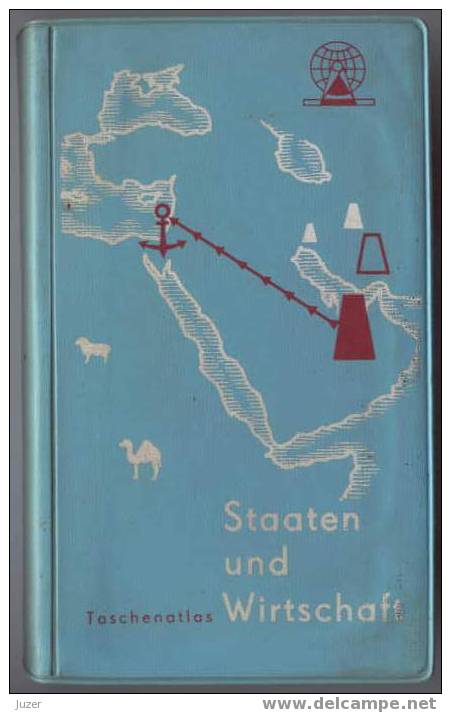 States And Economy - German Book (GDR) - Atlanten