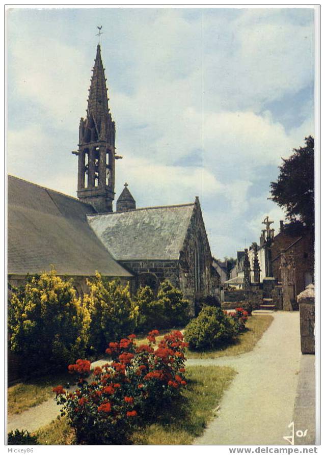 La Foret Fouesnant--1985--L'église Du XVIème Siècle Et Son Placitre Où était Implanté Le Cimtière,cm N°MX 2929 éd JOS - La Forêt-Fouesnant