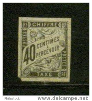 COLONIES Fses. TAXES Nº 10 * - Postage Due