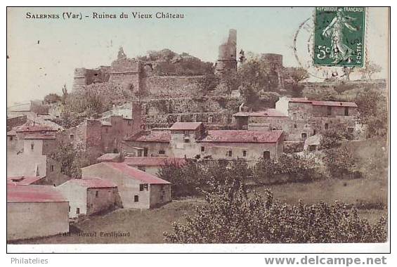 Salernes Le Chateau  1911 - Salernes